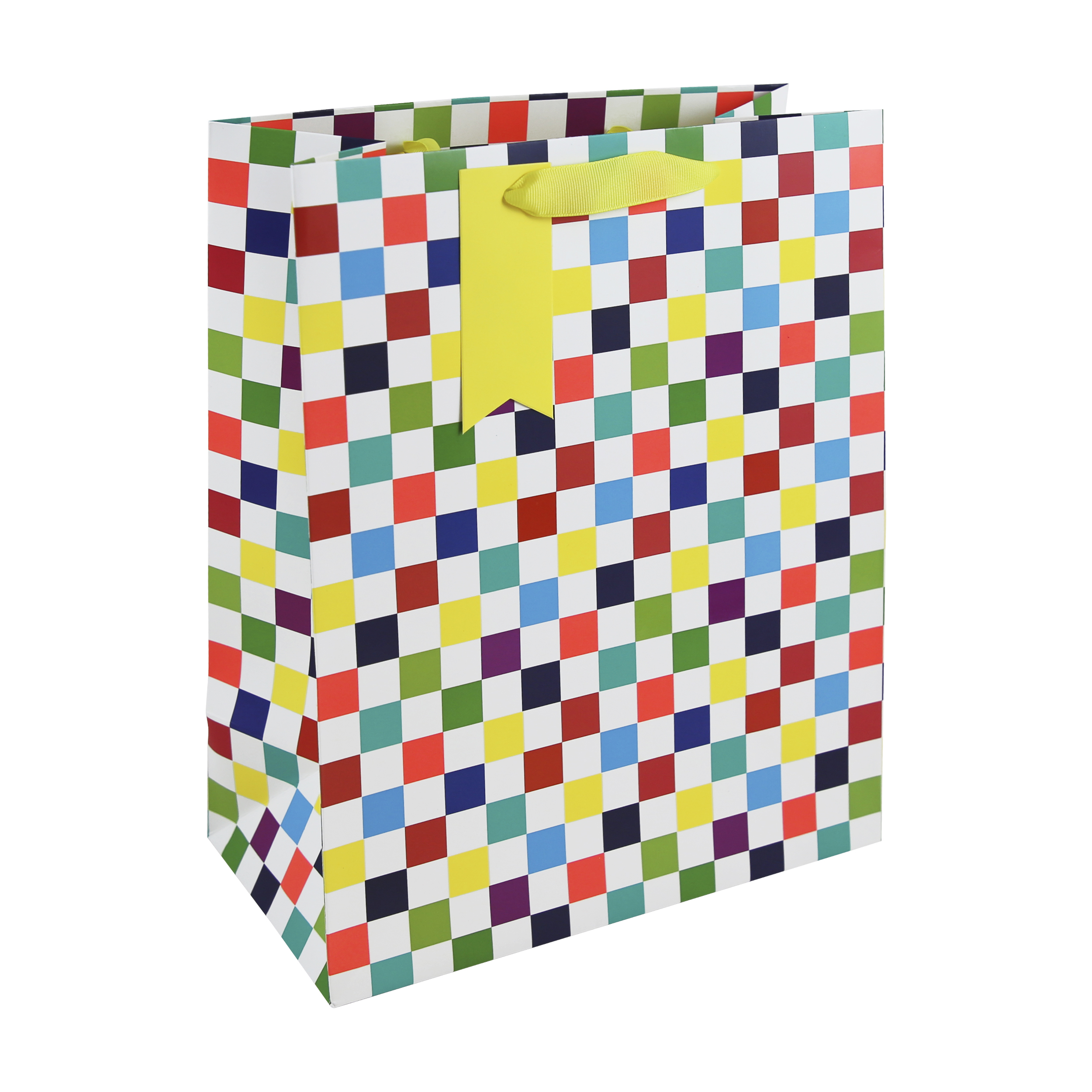 Checkerboard Large Gift Bag 6pk
