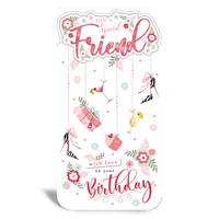 Prelude Platinum C55 Birthday Friend 6pk