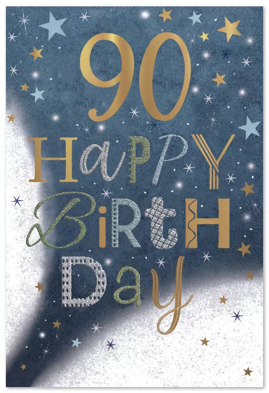 Simon Elvin C50 Birthday Age 90 6pk