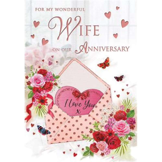 Regal 6 Pack Cards C75 Everyday Birthday Wife