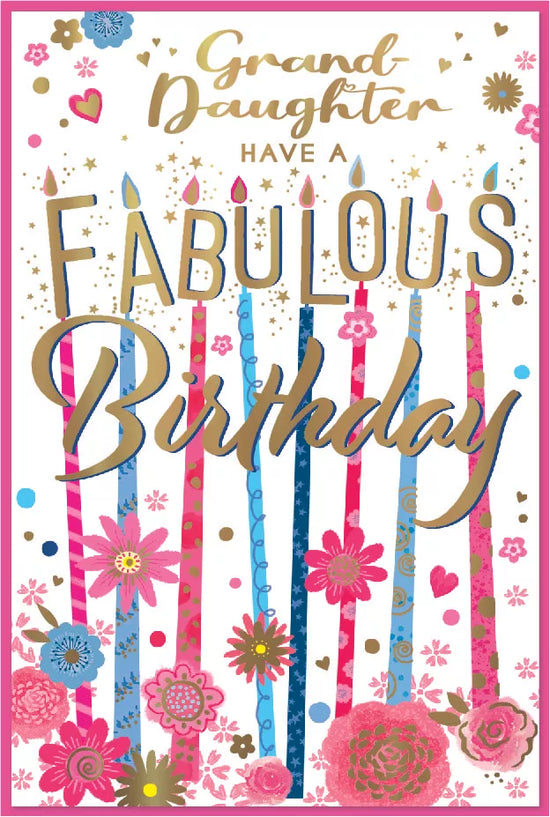 Simon Elvin C75 Birthday Granddaughter 6pk