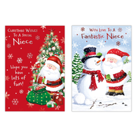 Poppyhill 12 Pack Cards C50 Christmas Niece