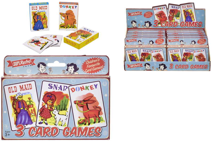Kandy Toys 12 Pack Playing Cards Retro