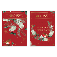 Poppyhill 12 Pack Cards C50 Christmas Granny