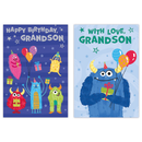 Poppyhill C50 Birthday Grandson 12pk