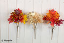 Florelle 3 Pack Artificial Pumpkin Bush