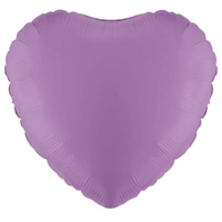 Oaktree Foil Balloon Lavender Heart 18"
