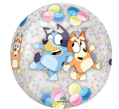 Anagram Bluey & Bingo 16" Orbz Foil Balloon