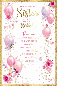 Simon Elvin C75 Birthday Sister 6pk