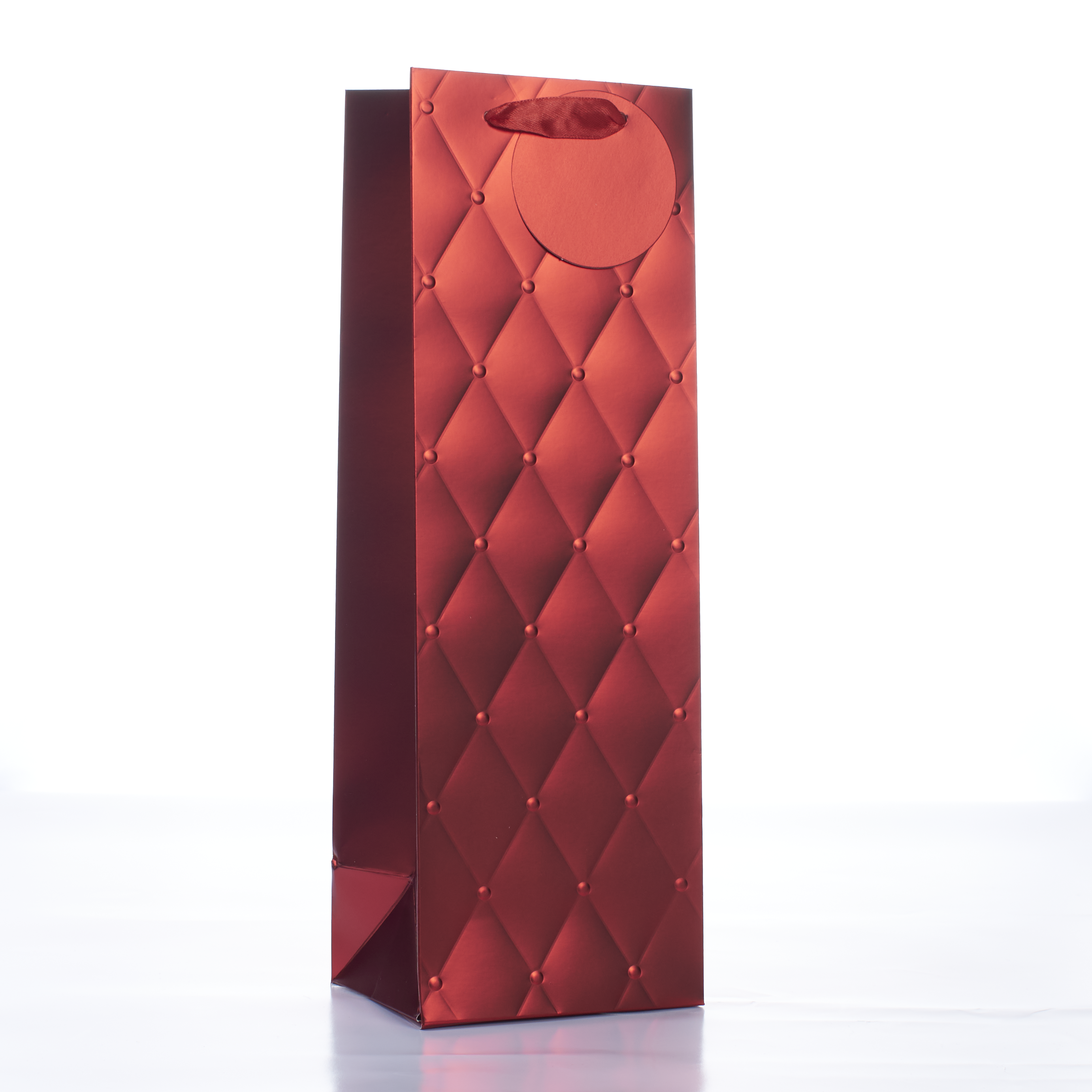 Tulip 6 Pack Gift Bags Red Foil Embossed Bottle