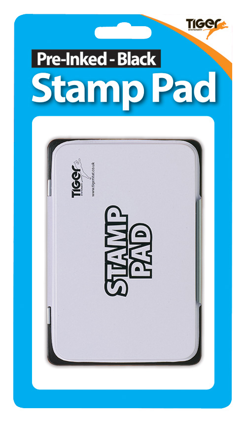 Tiger Stationery Stamp Pad Pre-Inked