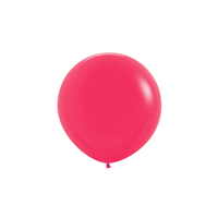 Sempertex Raspberry Latex Balloons 24" - 3pk