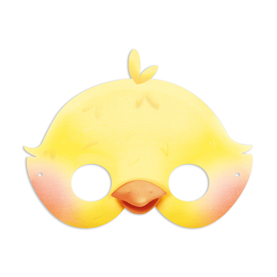 Eurowrap 12 Pack Gift Bag Chick Face Large