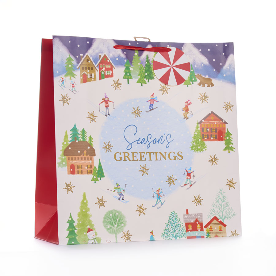 Tiger Feet Gift Bag Scene Giant 12pk