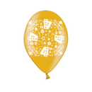 Age 4 Latex Balloons 9" 10pk