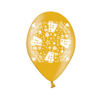 Age 4 Latex Balloons 9" 10pk