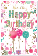 Simon Elvin C50 Birthday Female Assorted 12x6pk