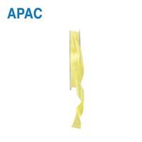 APAC Ribbon Satin Light Yellow 15mm x 20m