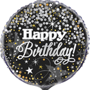 Unique Foil Balloon Glittering Birthday 18"