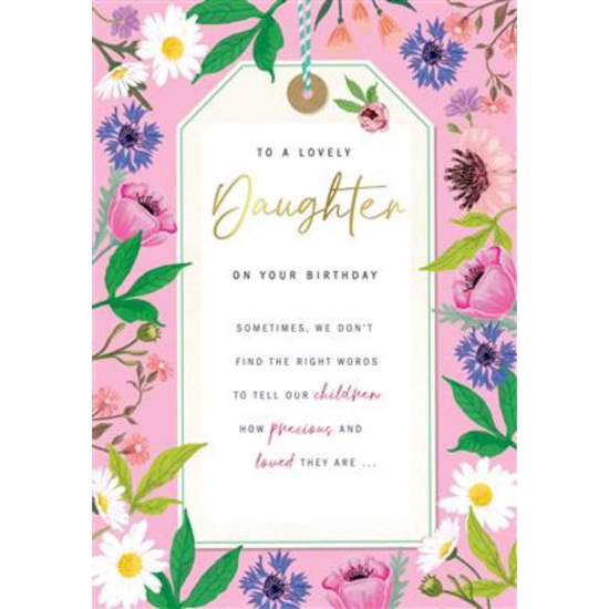 Regal 6 Pack Cards C75 Everyday Birthday Daughter