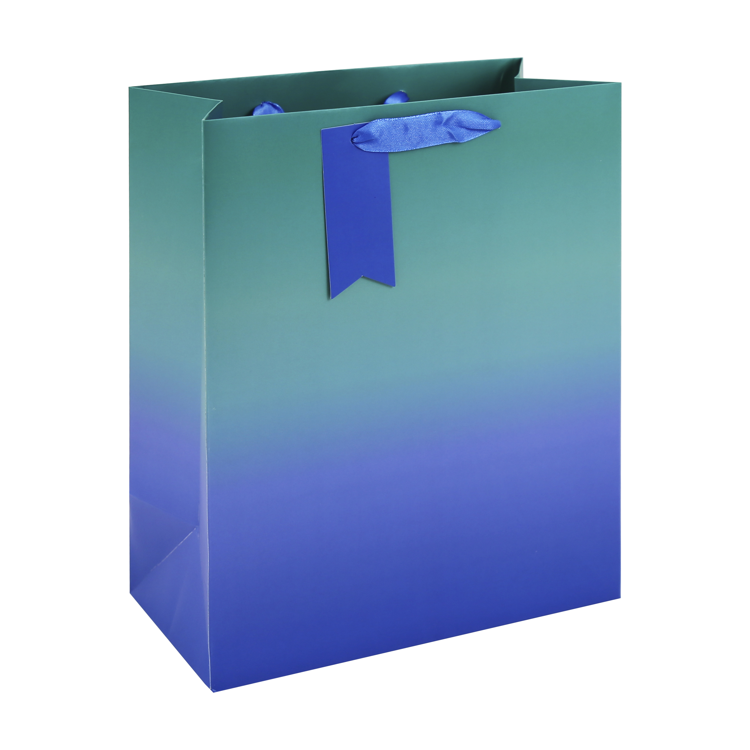 Eurowrap 6 Pack Gift Bag Blue Ombre Large
