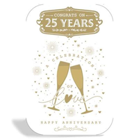 Prelude 6 Pack Cards C75 Silver Anniversary