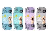 Extra Soft Pet Blanket 60x100cm (Colour May Vary)