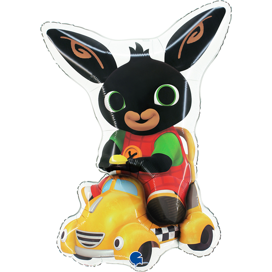 Grabo Foil Balloon Bing & Talkie Taxi 33"