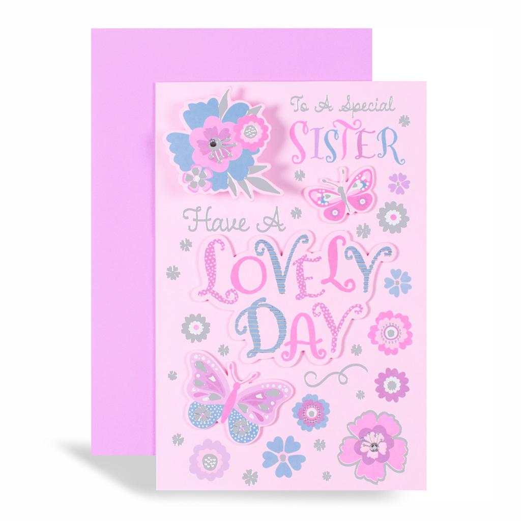 Excellence 6 Pack Cards C75 Birthday Sister
