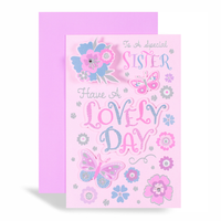 Excellence 6 Pack Cards C75 Birthday Sister