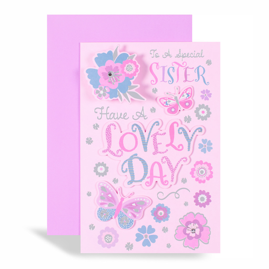 Excellence 6 Pack Cards C75 Birthday Sister