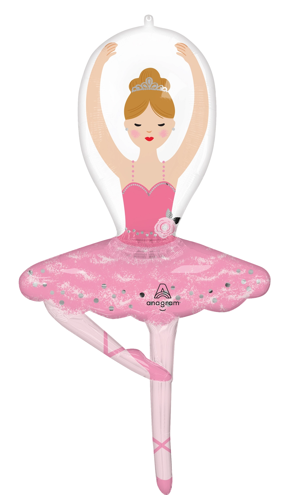 Anagram Ballerina Girl 43" Foil Balloon
