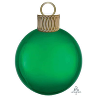 Foil Balloon 16" Orbz Ornament Kit Green