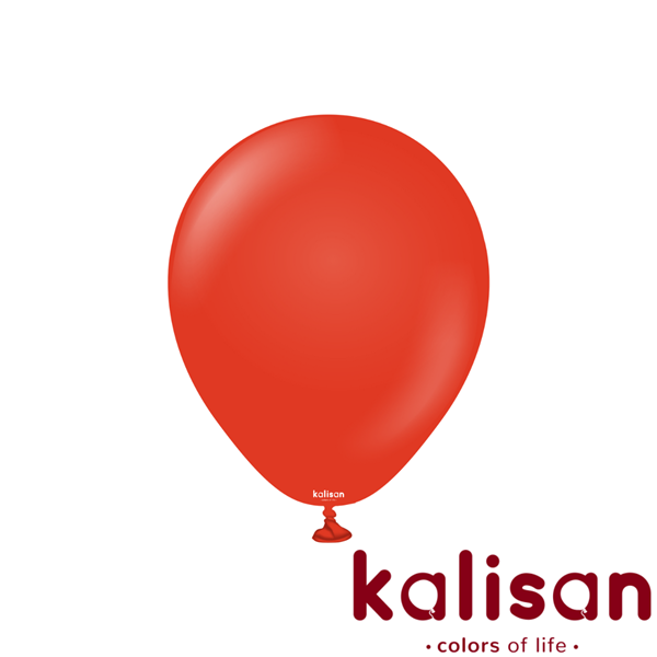 Kalisan Standard Red 18" Latex Balloons 25pk