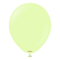 Kalisan Macaron Pistachio 12" Latex Balloons 100pk