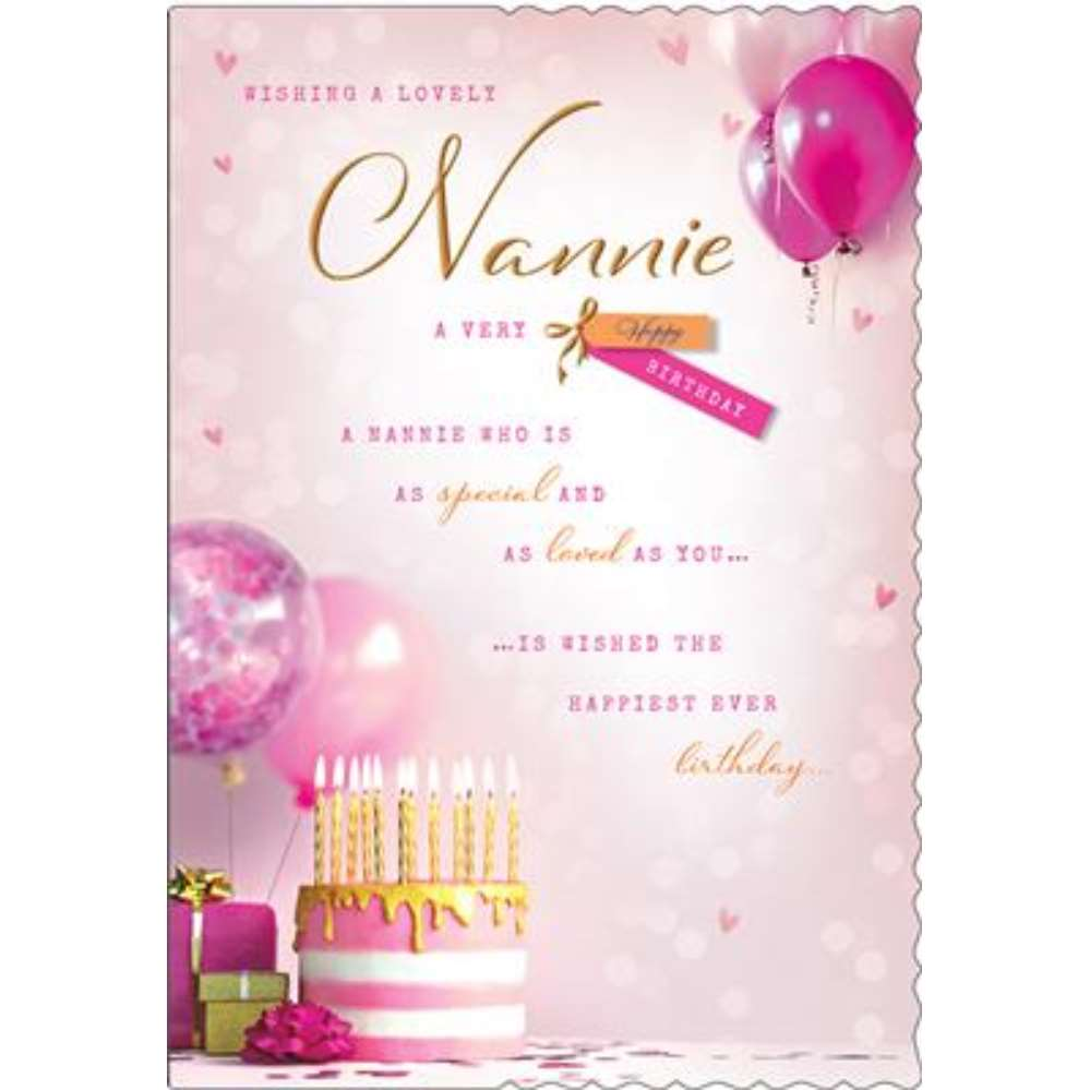 Regal 6 Pack Cards C75 Everyday Birthday Nannie