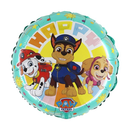 Happy Paw Patrol 18" Round Foil Balloon