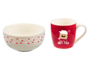 Gem Imports Breakfast In Bed Mug & Bowl Set