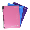 Spiral Notebook Pastel A5 3pk