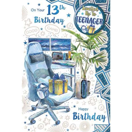 Xpress Yourself C75 Birthday Age 13 6pk