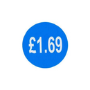 ColourFlex 1000 Pack Price Labels 1.69 25mm