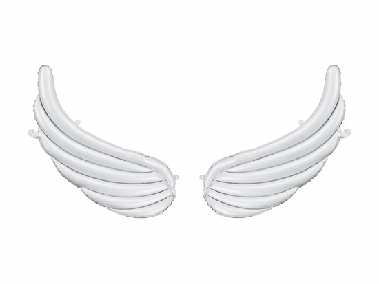 White Wings Air Fill 37" Foil Balloon 2pcs
