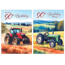 Poppyhill 12 Pack Cards C50 Birthday Age 90