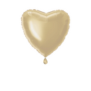 Unique Foil Balloon Gold Heart 18