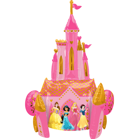 Anagram Disney Princess Castle 55" Airwalker Foil