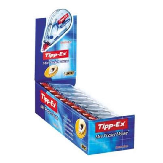 Tipp-Ex 10 Pack Mini Pocket Mouse