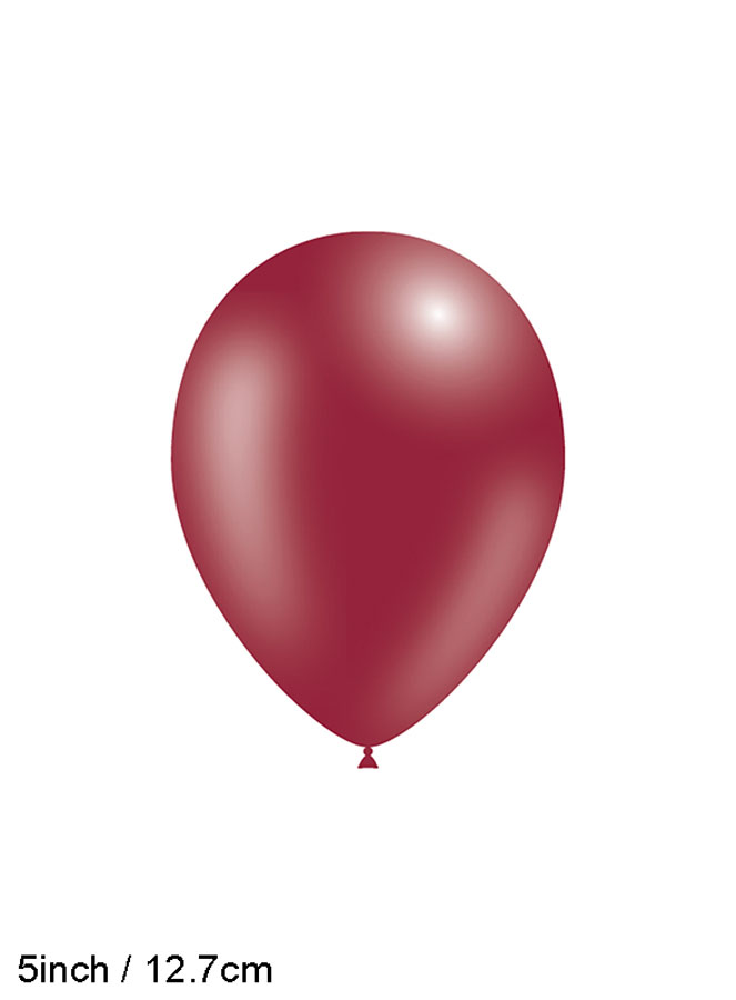 Decotex Pro Metallic Burgundy 5" Latex 100pk