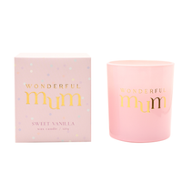 Widdop Candle Confetti Mum 120g