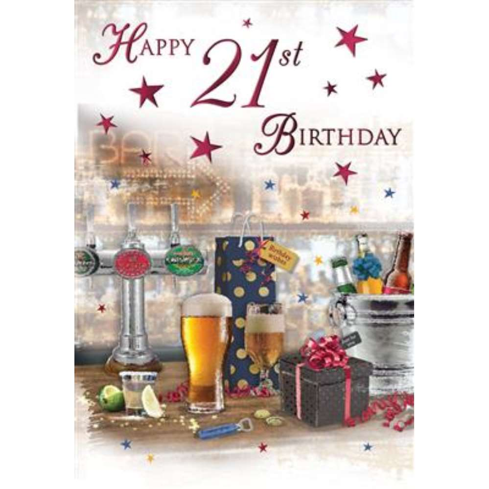 Regal 6 Pack Cards C75 Everyday Birthday Age 21