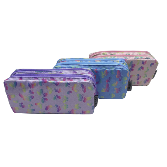 Reach Stationery 6 Pack Pencil Case Double
